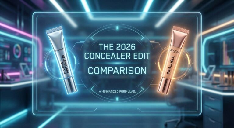 MAC Pro Longwear vs. L’Oréal Infallible: The 2026 Concealer Edit