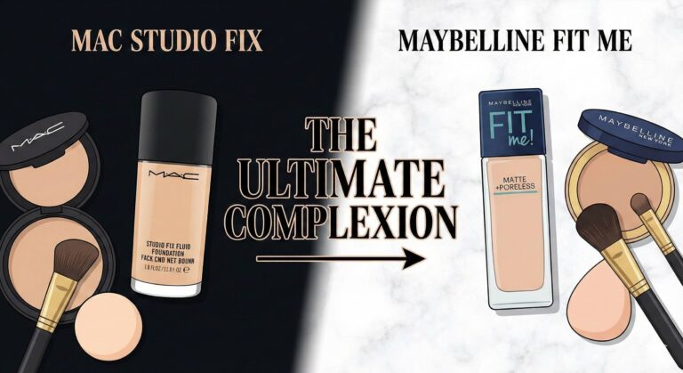 MAC Studio Fix vs. Maybelline Fit Me: The Ultimate Complexion